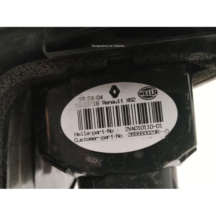  265550023R PILOTO TRA IZQ EXT NISSAN NV400 Furgón (X62, X62B)|Desguaces La Cabaña