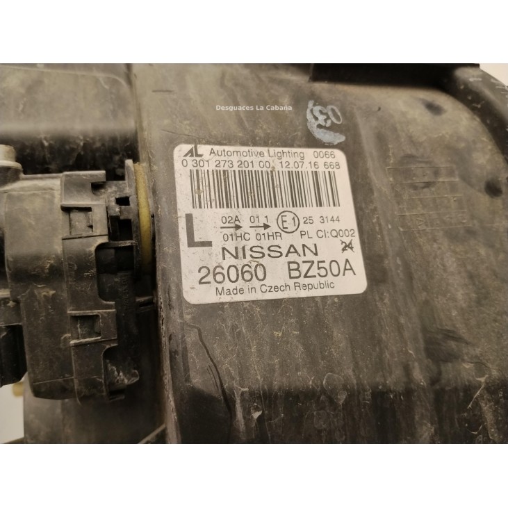   FARO IZQUIERDO NISSAN NV400 Furgón (X62, X62B)|Desguaces La Cabaña