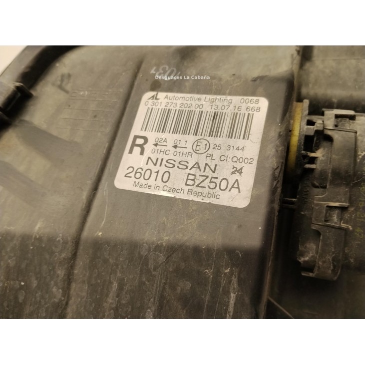  FARO DERECHO NISSAN NV400 Furgón (X62, X62B)|Desguaces La Cabaña