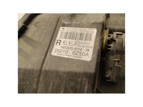   FARO DERECHO NISSAN NV400 Furgón (X62, X62B)|Desguaces La Cabaña