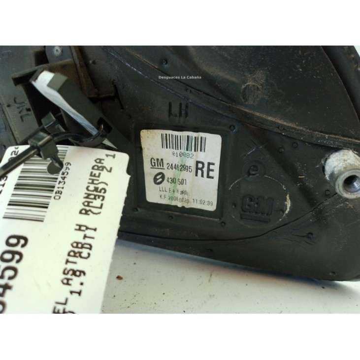 13253338 ESPEJO IZQ OPEL ASTRA H Ranchera familiar (A04)|Desguaces La Cabaña