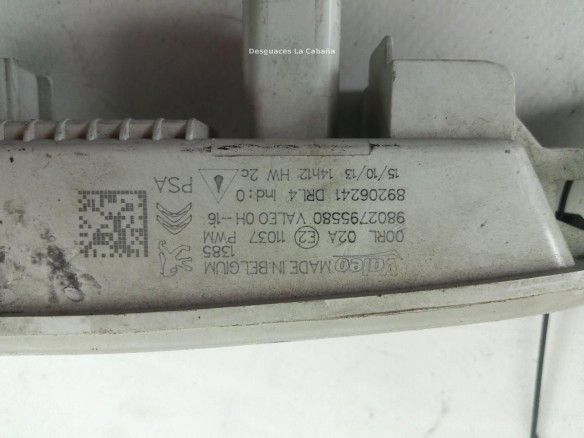PILOTO LUZ DIURNA DER PEUGEOT 308 II |Desguaces La Cabaña