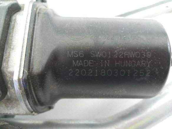397021676 MOTOR LIMPIAPARABRISAS DEL SKODA SUPERB II Ranchera familiar (3T5) |Desguaces La Cabaña