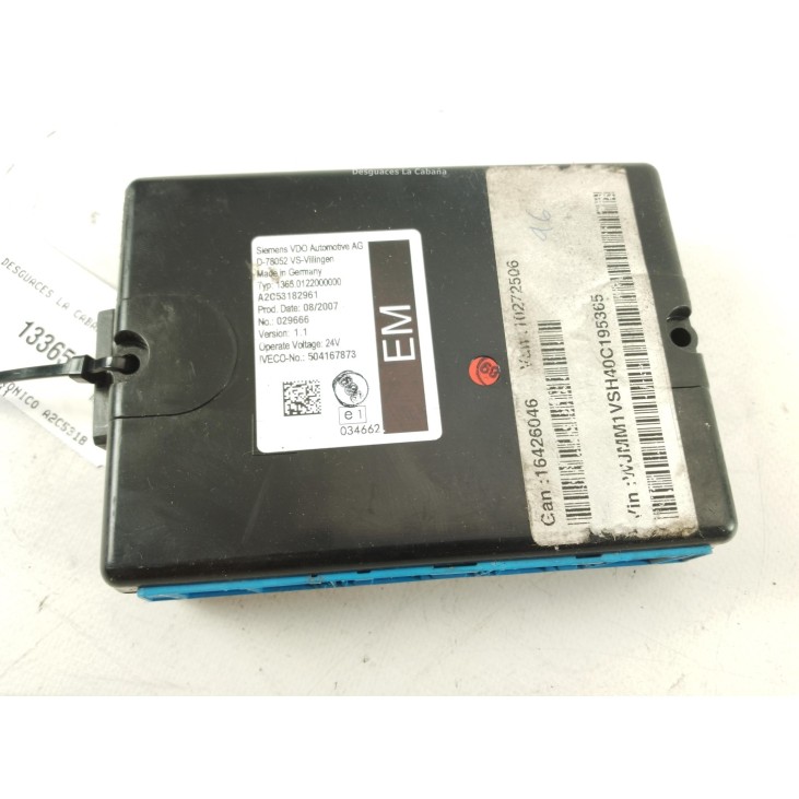 504167873 MODULO ELECTRONICO  IVECO Stralis|Desguaces La Cabaña