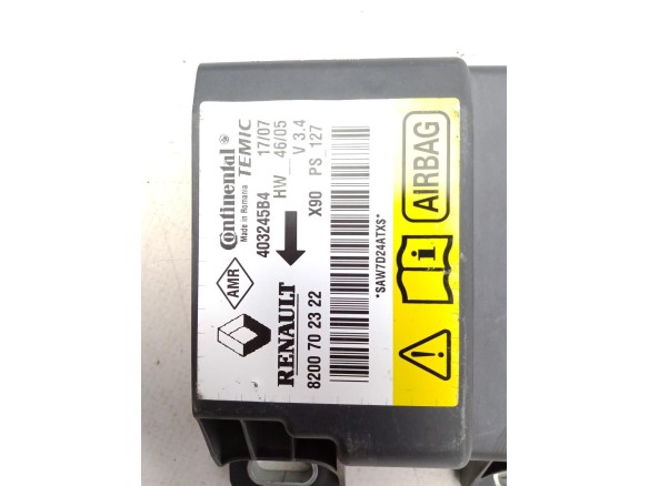 8022702322, CENTRALITA AIRBAG DACIA LOGAN (LS_) |Desguaces La Cabaña