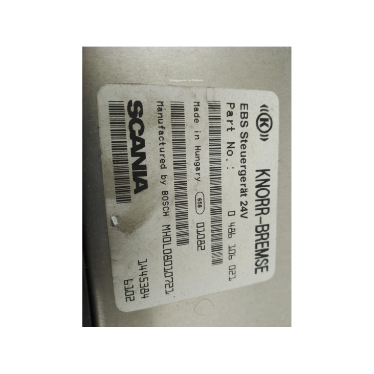 0486106021 MODULO ELECTRONICO  SCANIA P,G,R,T - series|Desguaces La Cabaña