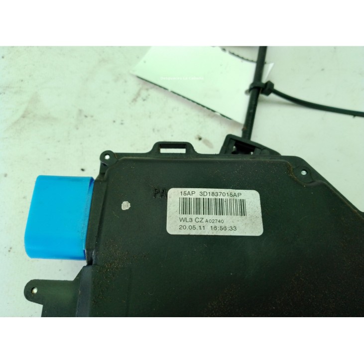 3D1837015AP CERRADURA PUERTA LAT DEL IZQ SKODA OCTAVIA II Combi (1Z5)|Desguaces La Cabaña