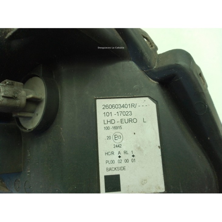 7701068181 FARO IZQUIERDO RENAULT KANGOO Express (FW0/1_)|Desguaces La Cabaña