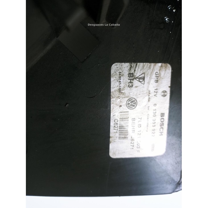 ELECTROVENTILADOR VW TOUAREG (7LA, 7L6, 7L7) |Desguaces La Cabaña