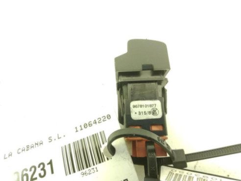 9678101877 INTERRUPTOR WARNING CITROEN C4 SPACETOURER |Desguaces La Cabaña