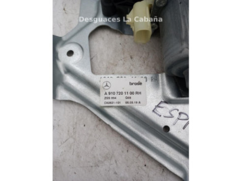 ELEVALUNAS PUERTA LAT DEL DER MERCEDES BENZ SPRINTER 2-t Autobús (901, 902) |Desguaces La Cabaña