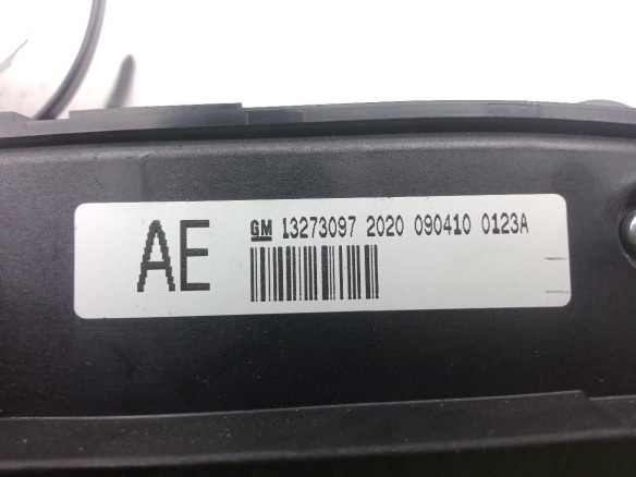 13273097 MANDO CLIMA OPEL INSIGNIA A (G09) |Desguaces La Cabaña