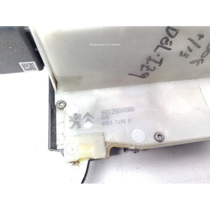 9812500880 CERRADURA PUERTA LAT DEL IZQ PEUGEOT 2008 |Desguaces La Cabaña