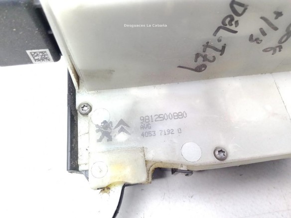 9812500880 CERRADURA PUERTA LAT DEL IZQ PEUGEOT 2008 |Desguaces La Cabaña
