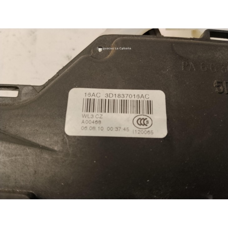3D1837016AC CERRADURA PUERTA LAT DEL DER VW CADDY III Furgón (2KA, 2KH, 2CA, 2CH)|Desguaces La Cabaña