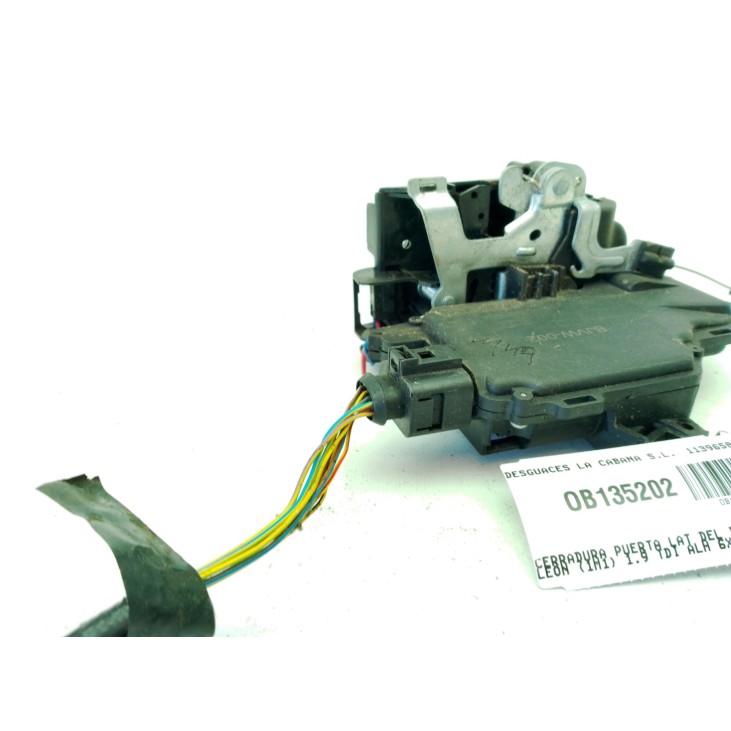 6X1837014H CERRADURA PUERTA LAT DEL DER SEAT LEON (1M1)|Desguaces La Cabaña
