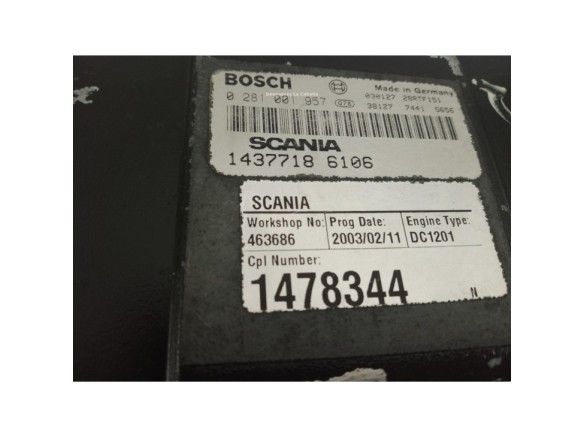 0281001957 CENTRALITA MOTOR  SCANIA 124L 4X2|Desguaces La Cabaña