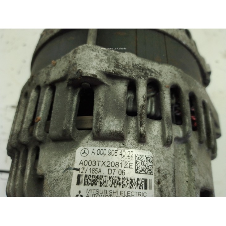 A0009064022 ALTERNADOR MERCEDES BENZ VITO Furgón (W447)|Desguaces La Cabaña