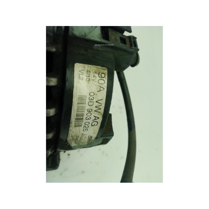 03D903025J ALTERNADOR SKODA FABIA II (542)|Desguaces La Cabaña
