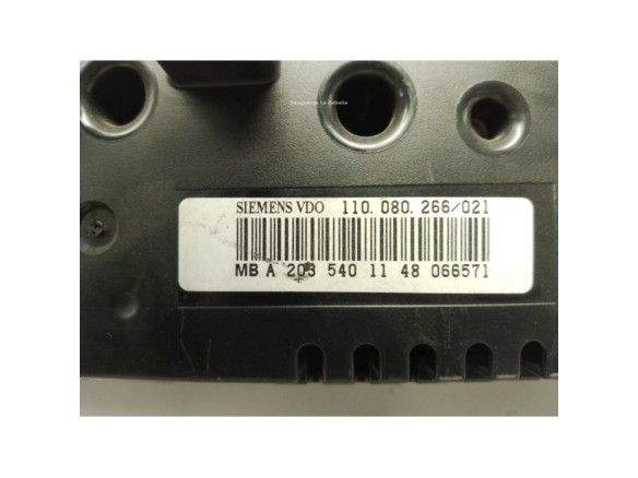 A2035401148, CUADRO INSTRUMENTOS MERCEDES BENZ CLASE C (W203)|Desguaces La Cabaña