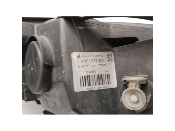 620890 FARO IZQUIERDO PEUGEOT 407 (6D_)|Desguaces La Cabaña