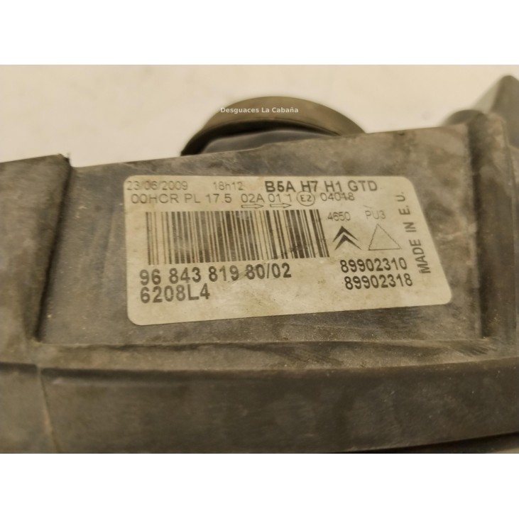6208L4 FARO IZQUIERDO CITROEN C4 I (LC_)|Desguaces La Cabaña