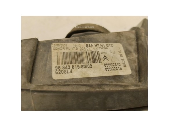 6208L4 FARO IZQUIERDO CITROEN C4 I (LC_)|Desguaces La Cabaña