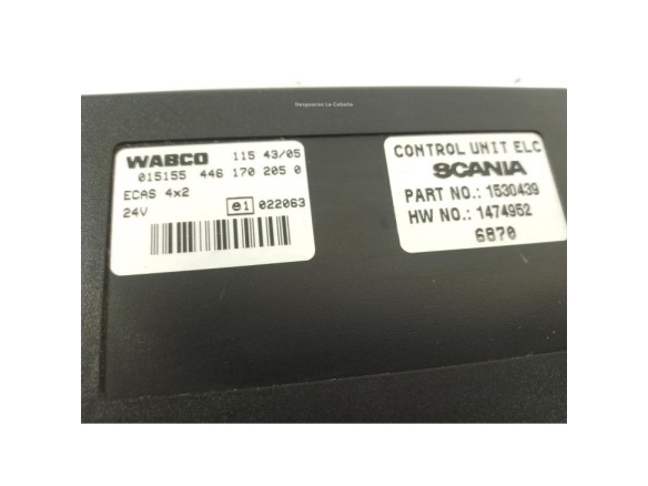 4461702050 MODULO ELECTRONICO  SCANIA P,G,R,T - series|Desguaces La Cabaña