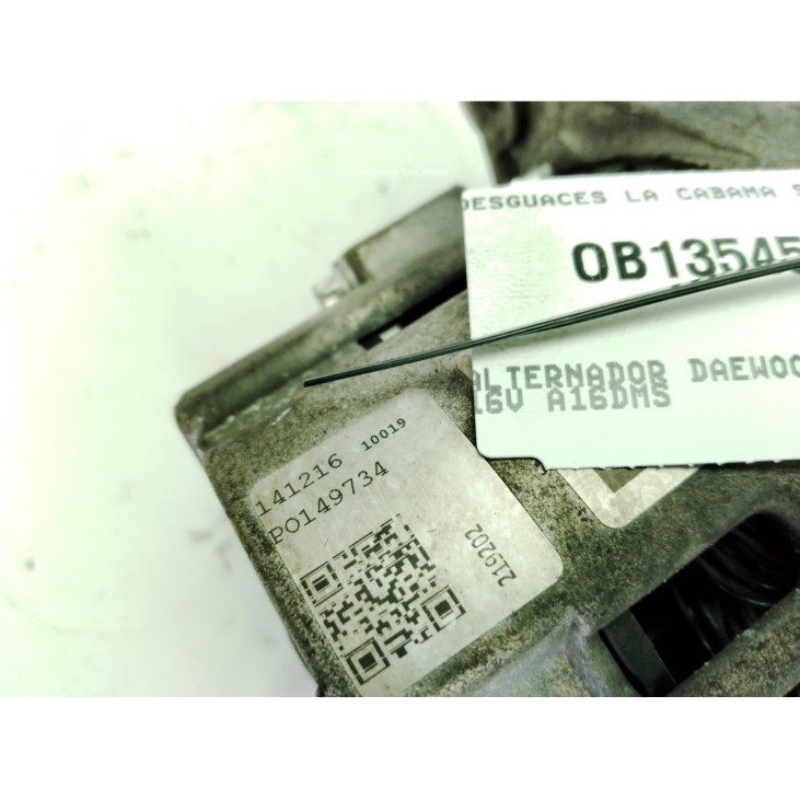   ALTERNADOR DAEWOO NUBIRA (J100)|Desguaces La Cabaña