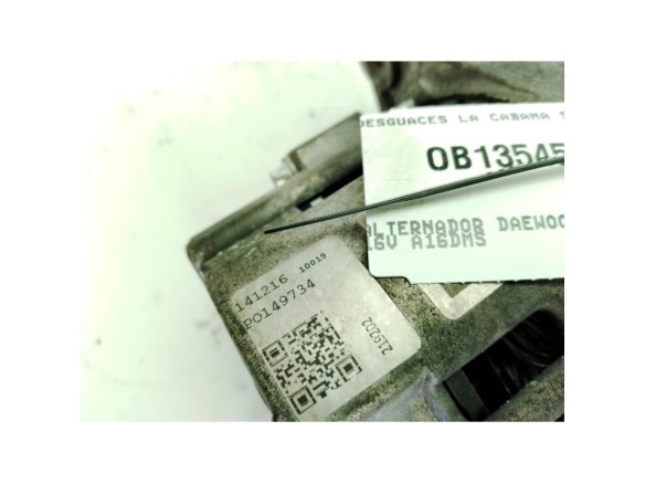   ALTERNADOR DAEWOO NUBIRA (J100)|Desguaces La Cabaña