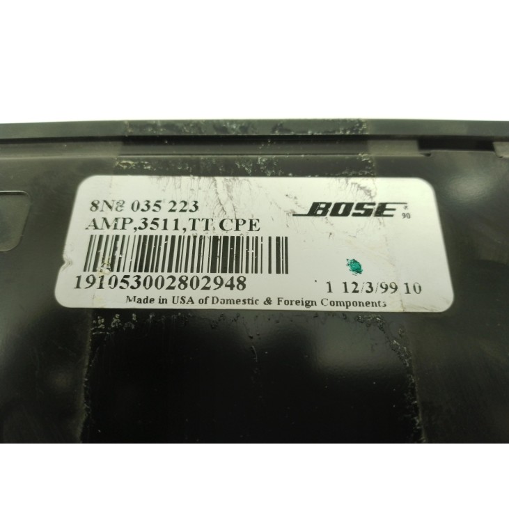 8N8035223 AMPLIFICADOR ANTENA AUDI TT (8N3)|Desguaces La Cabaña