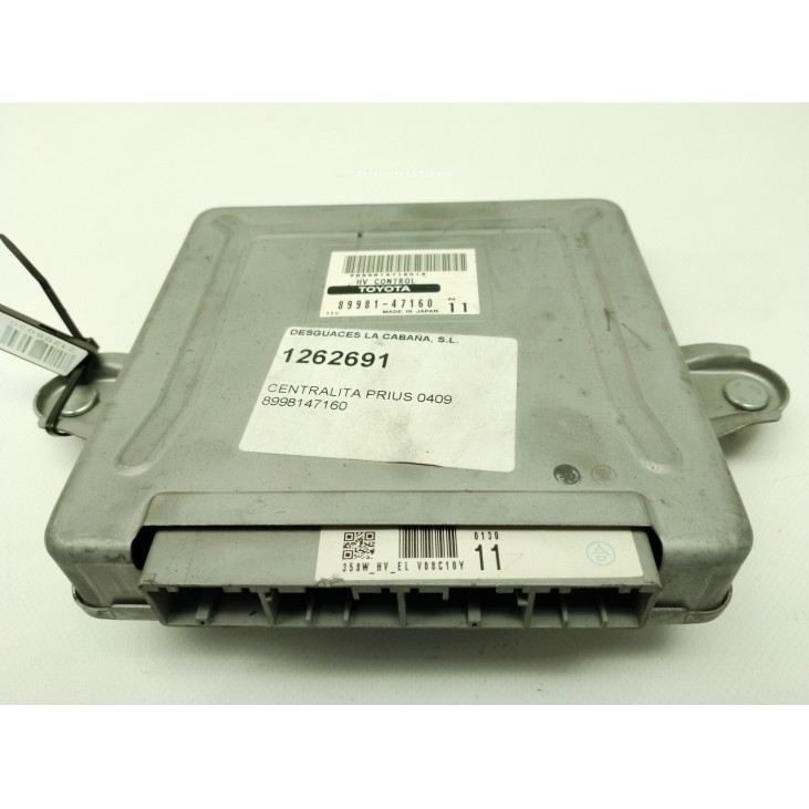 8998147160 CENTRALITA MOTOR TOYOTA PRIUS Fastback (_W2_)|Desguaces La Cabaña
