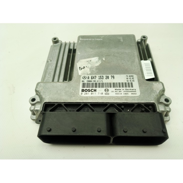 0281011710,A6471532079 CENTRALITA MOTOR MERCEDES BENZ CLASE E (W210)|Desguaces La Cabaña