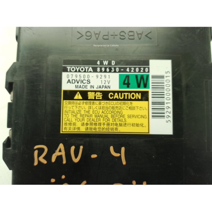 8963042020 CENTRALITA MOTOR TOYOTA RAV 4 III (_A3_)|Desguaces La Cabaña