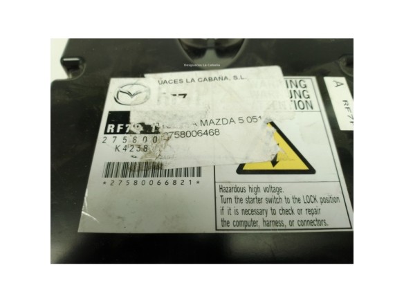 2758006468 CENTRALITA MOTOR MAZDA 5 (CR19)|Desguaces La Cabaña