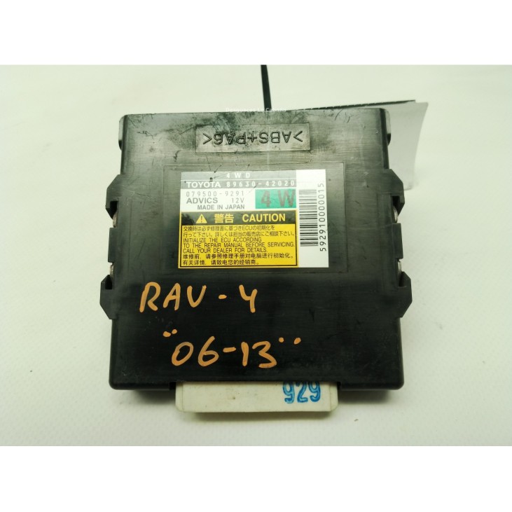 8963042020 CENTRALITA MOTOR TOYOTA RAV 4 III (_A3_)|Desguaces La Cabaña