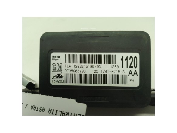 13581120AA CENTRALITA MOTOR OPEL ASTRA J (P10)|Desguaces La Cabaña