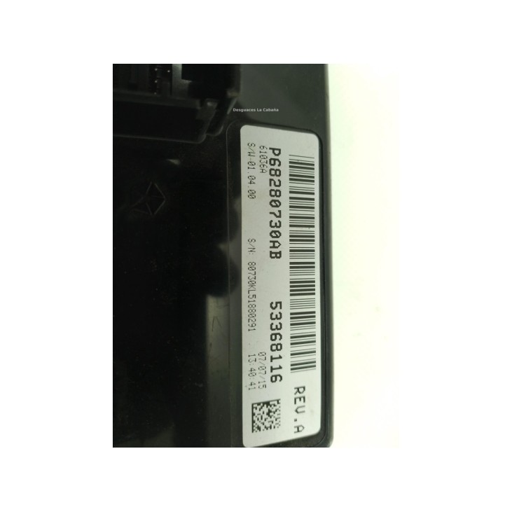 P68280730AB CENTRALITA BLUETOOTH JEEP CHEROKEE (KL)|Desguaces La Cabaña