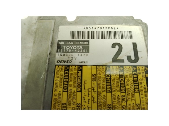 8917042201, CENTRALITA AIRBAG TOYOTA RAV 4 III (_A3_)|Desguaces La Cabaña
