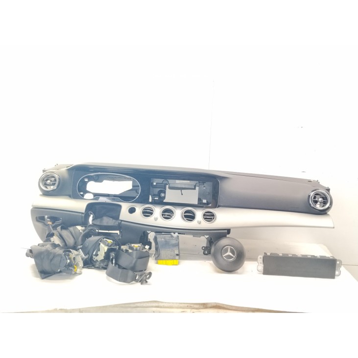  A2138600302 KIT AIRBAGS + SALPICADERO + CINTURONES O ANCLAJE + CENTRALIT MERCEDES BENZ CLASE E (W213)|Desguaces La Cabaña