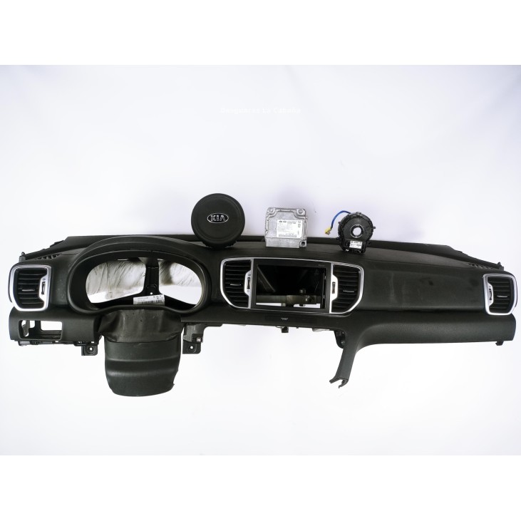 56900F1000 KIT AIRBAGS + SALPICADERO + CINTURONES O ANCLAJE + CENTRALIT KIA SPORTAGE (QL)|Desguaces La Cabaña