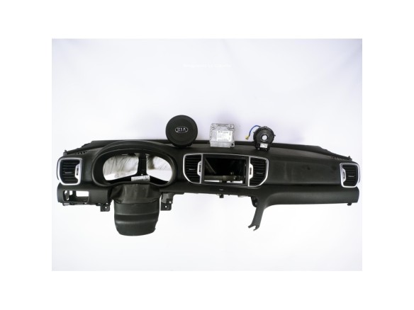 56900F1000 KIT AIRBAGS + SALPICADERO + CINTURONES O ANCLAJE + CENTRALIT KIA SPORTAGE (QL)|Desguaces La Cabaña
