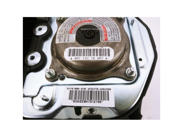 569003U100 KIT AIRBAGS + SALPICADERO + CINTURONES O ANCLAJE + CENTRALIT KIA SPORTAGE (SL)|Desguaces La Cabaña