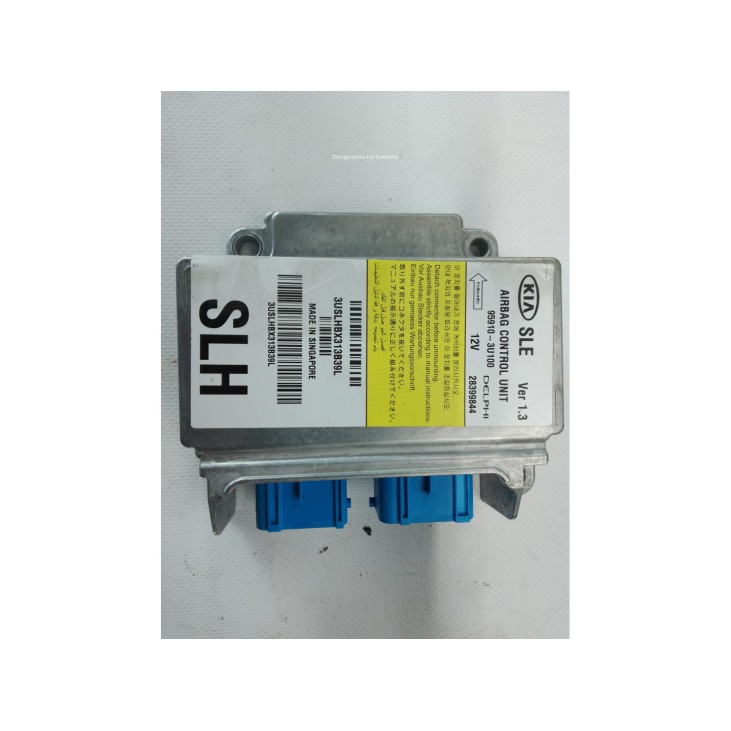 569003U101 KIT AIRBAGS + SALPICADERO + CINTURONES O ANCLAJE + CENTRALIT KIA SPORTAGE (SL)|Desguaces La Cabaña