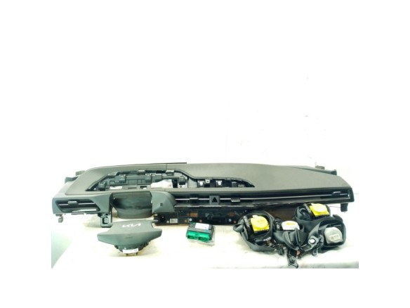 34308061A KIT AIRBAGS + SALPICADERO + CINTURONES O ANCLAJE + CENTRALIT KIA EV6 (CV)|Desguaces La Cabaña