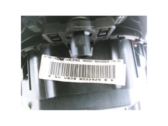 96845302ZE KIT AIRBAGS + SALPICADERO + CINTURONES O ANCLAJE + CENTRALIT PEUGEOT 5008|Desguaces La Cabaña