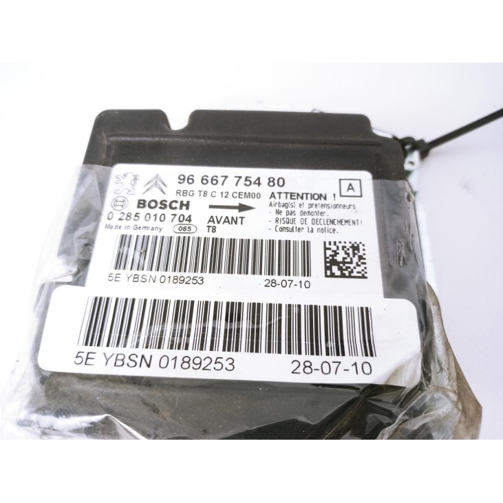 96845302ZE KIT AIRBAGS + SALPICADERO + CINTURONES O ANCLAJE + CENTRALIT PEUGEOT 5008|Desguaces La Cabaña