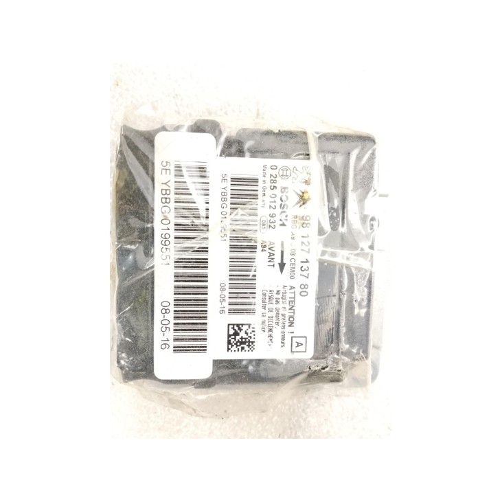 98072114ZD KIT AIRBAGS + SALPICADERO + CINTURONES O ANCLAJE + CENTRALIT PEUGEOT 2008|Desguaces La Cabaña