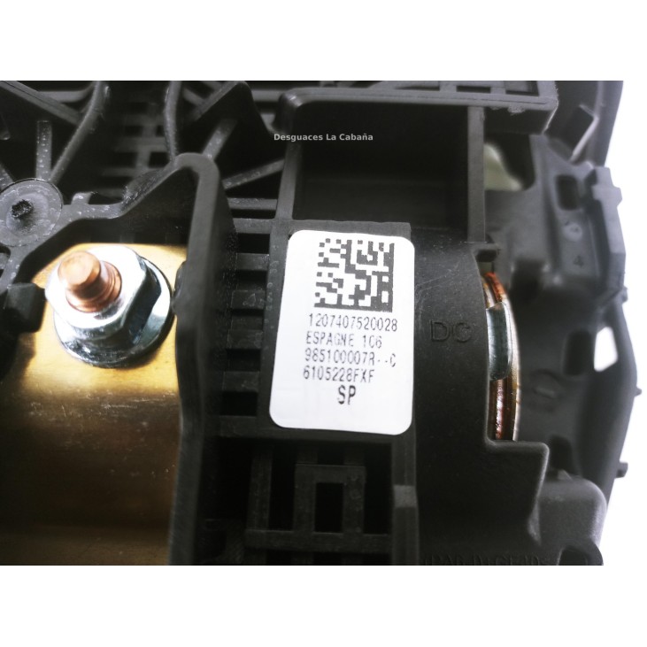 985100007R KIT AIRBAGS + SALPICADERO + CINTURONES O ANCLAJE + CENTRALIT RENAULT MEGANE III Grandtour (KZ0/1)|Desguaces La Cabaña