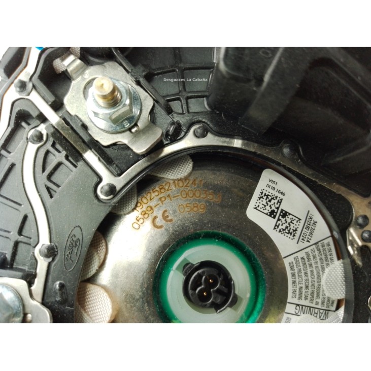 34220622A KIT AIRBAGS + SALPICADERO + CINTURONES O ANCLAJE + CENTRALIT FORD FIESTA VII|Desguaces La Cabaña